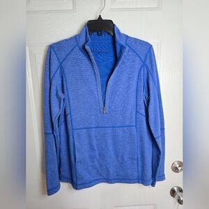 Tommy Bahama Men’s Quarter Zip Pullover Blue Small